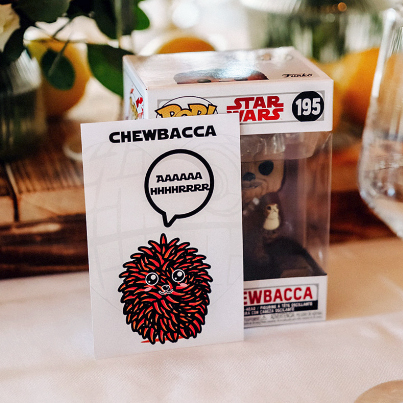 SEGNATAVOLO TABLEAU MATRIMONIO STAR WARS